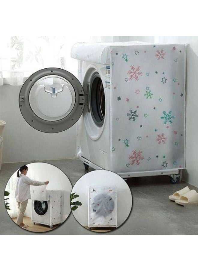 Washing Machine Cover Waterproof – Heavy Duty Pro tective Automatic Washer Cover (Multi-Colour) - Image 1